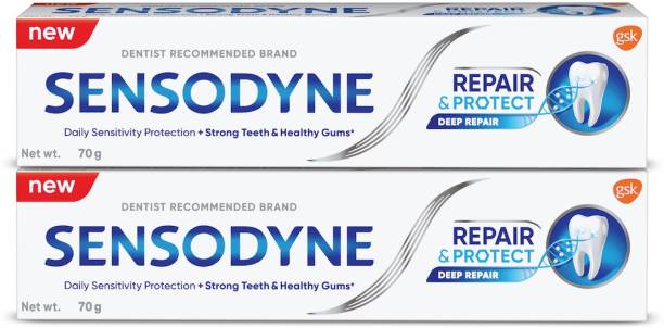 SENSODYNE Repair & Protect Combo pack, tooth paste for deep repair of sensitive teeth Toothpaste
