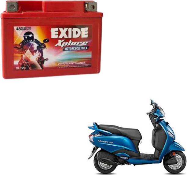EXIDE Xplore XLTZ4 Hero Maestro 4 Ah Battery for Bike