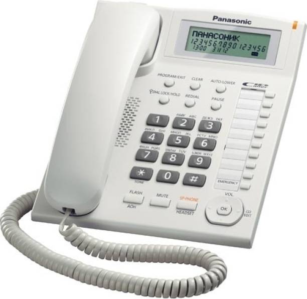 Panasonic KX-TS880MXWD Corded Landline Phone