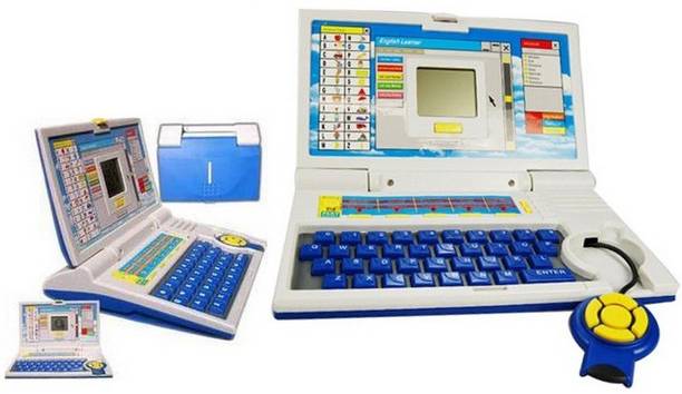 Arvin 20 Activities English Learner & Play Kids Laptop With Mouse Control