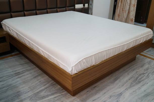 Vissage Elastic Strap Single Size Breathable, Stretchable Mattress Cover