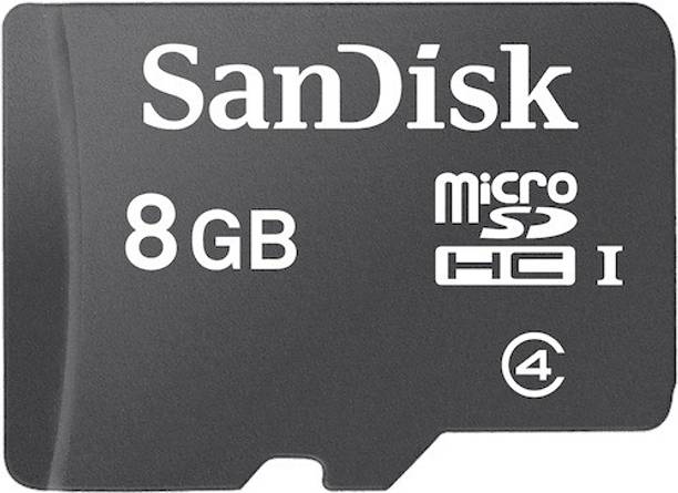 SanDisk MicroSDHC 8GB / SDSDQM-008G-B35 Basic 8 GB MicroSDHC Class 4 4 MB/s  Memory Card Compatible with Mobile