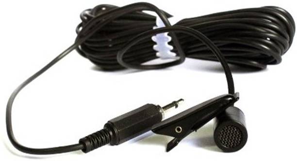 Ahuja Tie Clip Collar Mic Lapel For Nikon Dslr Cameras D3100 D5200 D7100 D5300 D3200 - 3.5mm Microphone