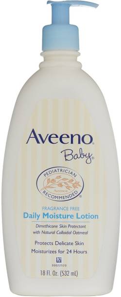 Aveeno Baby Daily Moisture Lotion, Fragrance Free, 18 Ounce-B0030UF6EW