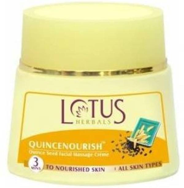 LOTUS Quincenourish Quince Seed Facial Massage Cream