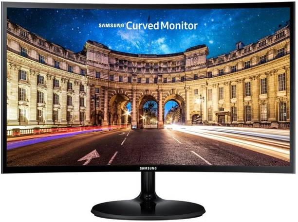 Samsung 67.31 cm (27 inch) Curved Full HD LED Backlit VA Panel Monitor (LC27F390FHWXXL)