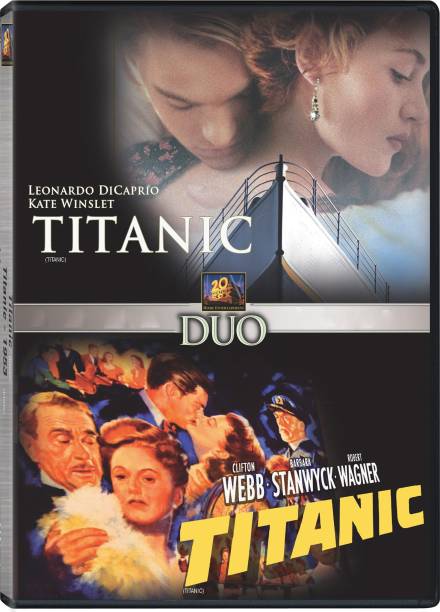 TITANIC (1953)+TITANIC (1997) DVD SET