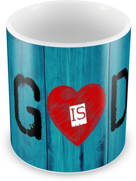 BeyondTrendz Valentines Day Gift God Is Love For Husband/Wife/Boyfriend/girlfriend Ceramic Coffee Mug