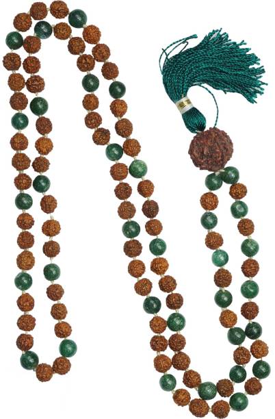 Indiatrendzs Mala Jade Stone Necklace