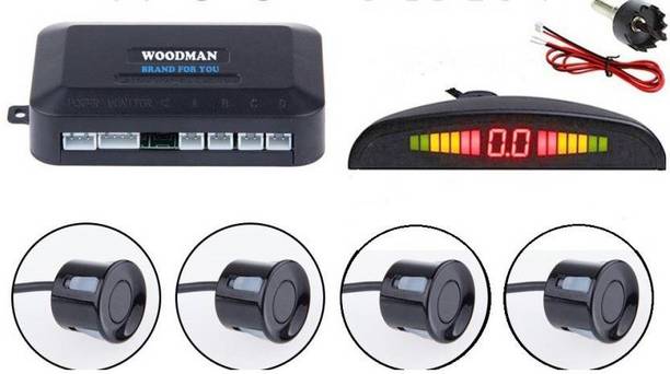 Typhon 2444 Reverse LED Display Black Premium Quality Sensor For Toyota Fortuner Parking Sensor