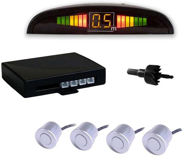 AUTO PEARL PS2W182 Premium Quality Car White Parking Reverse Sensors For - Maruti Suzuki Swift Type-4 - Set of 4Pcs Parking Sensor