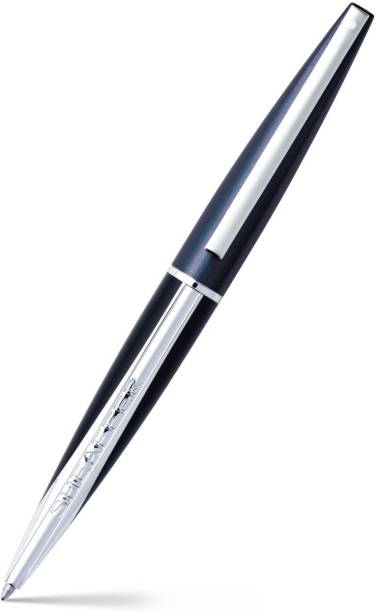 SHEAFFER Taranis Diamond Dust Blue Chrome Trim Ball Pen