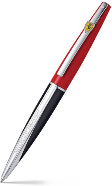 SHEAFFER Ferrari Taranis Rosso Corsa Chrome Trim Ball Pen