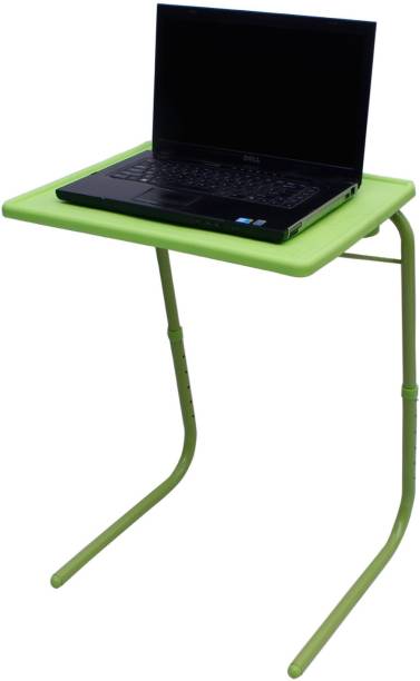 NA Green Plastic Portable Laptop Table