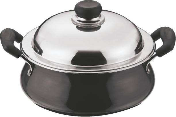 VINOD Hard Anodised Juniour with Lid Handi 3 L with Lid