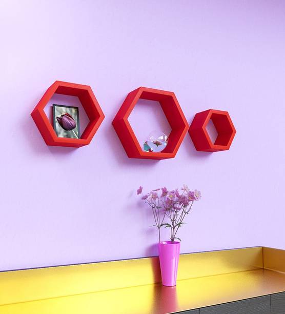 Decorhand Wooden Wall Shelf