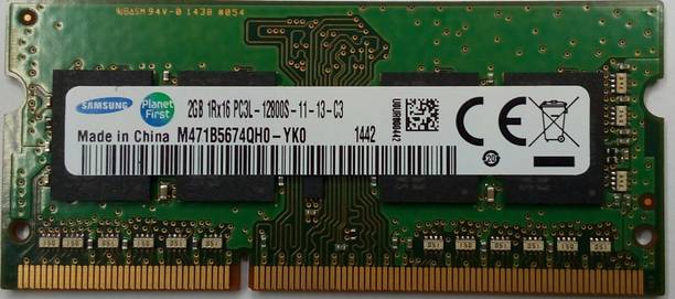 Samsung PC3L DDR3 2 GB (Dual Channel) Laptop Ram (M471B5674QH0)