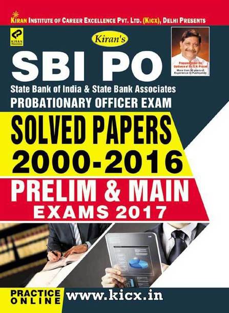 SBI And SBI Associates Probationary Officer Pre. & Main Exam Solved Papers 2000-2016 —English