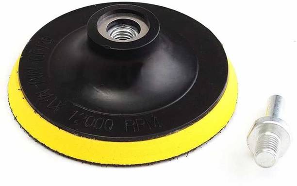 DIY Crafts Sanding Disc Sandpaper Hook Loop+ Backer Pad with Drill Adapter New Backing Pad Hook & Loop Pad Rotary Bit Set