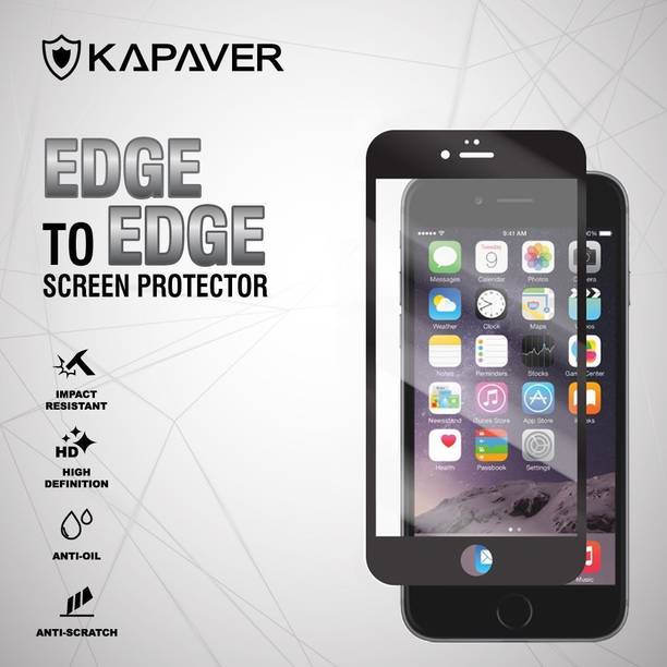 Kapaver Tempered Glass Guard for Apple iPhone 6, Apple iPhone 6s
