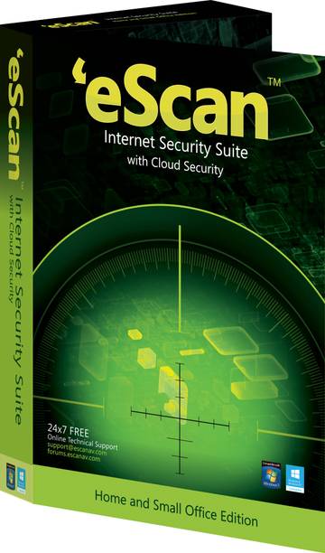 eScan Internet Security Suite with Cloud Security 5 PC 1 Year