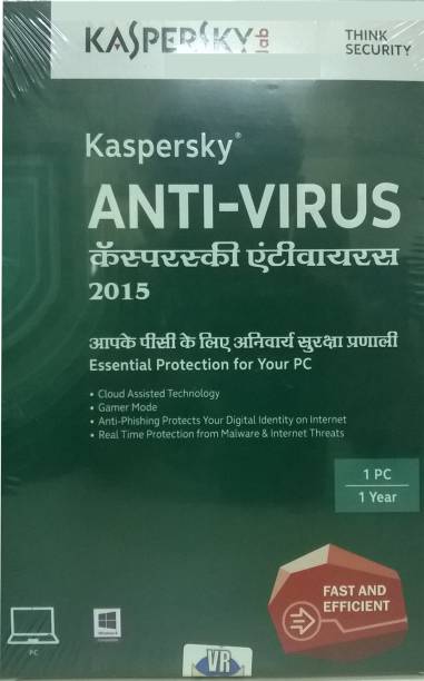 Kaspersky Anti-virus 1.0 User 1 Year