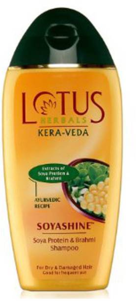 LOTUS Herbals Kera Veda Soya Protein & Brahmi Shampoo
