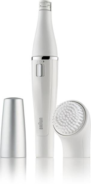 Braun Face 810 - Mini Facial Epilator for Women with Cleansing Brush Cordless Epilator