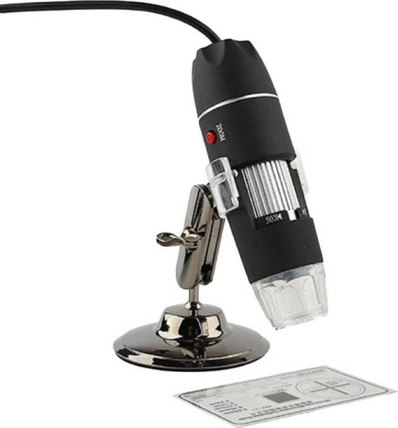 VTECH 50-500X 2MP USB 8 LED Light Digital Microscope Endoscope Camera Magnifier zoom Refracting Telescope
