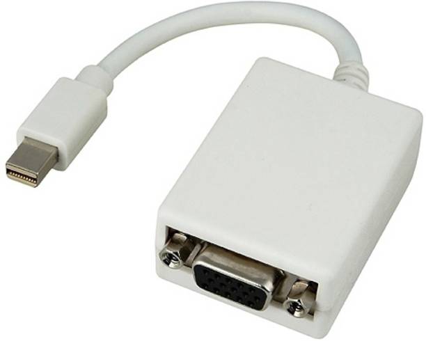 C&E  TV-out Cable Mini Display port to VGA Cable Adapter for Apple Macbook, Macbook Pro, iMac, Macbook Air, and Mac Mini