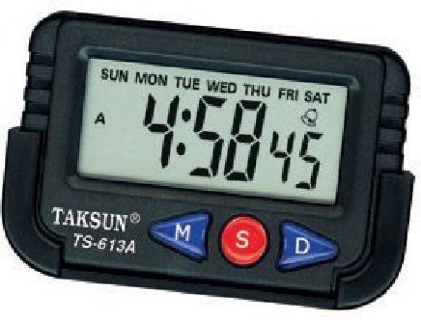 TAKSUN Analog - Digital Car Vehicle Clock