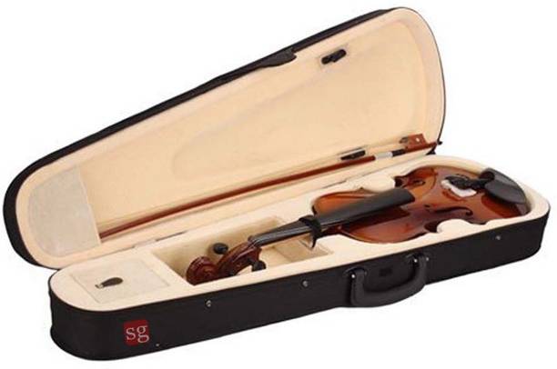 SG MUSICAL Violin with Rosin, Bow & Case Violin