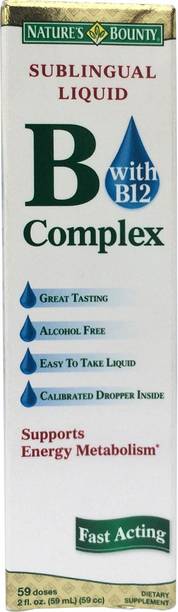 Nature's Bounty Sublingual Liquid B Complex