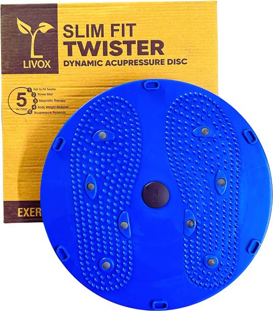LIVOX Tummy Twister Abdominal ABS Exerciser Body Toner Fat Buster Oblique Workout एब व्यायाम करने वाला