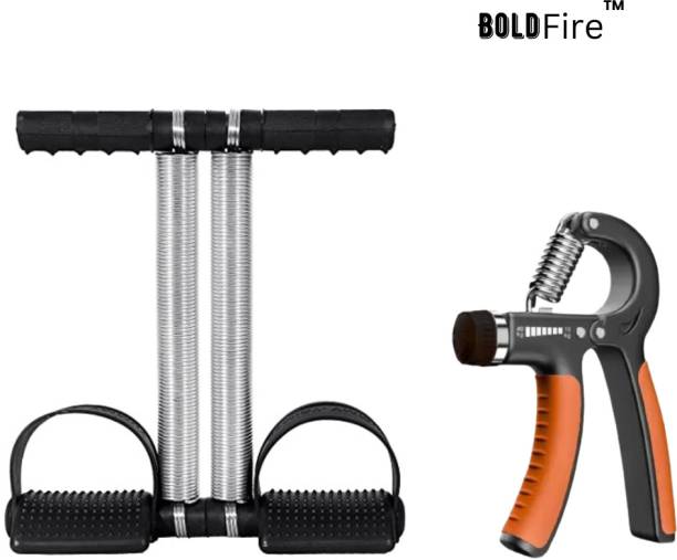 BoldFire Combo ABS Exerciser Tummy Trimmer With Hand Grip Home Gym Exerciser(Pack of 2) Fitness Accessory Kit Kit