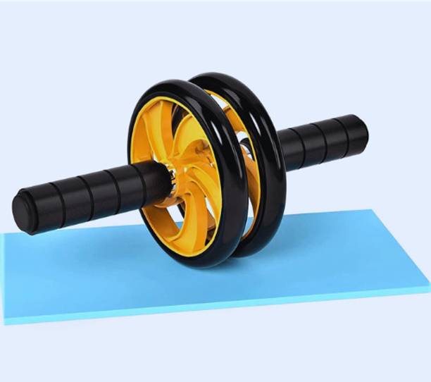 BoldFire Double Wheel Gym For Fitness Equipment Ab Exerciser Ab Exerciser