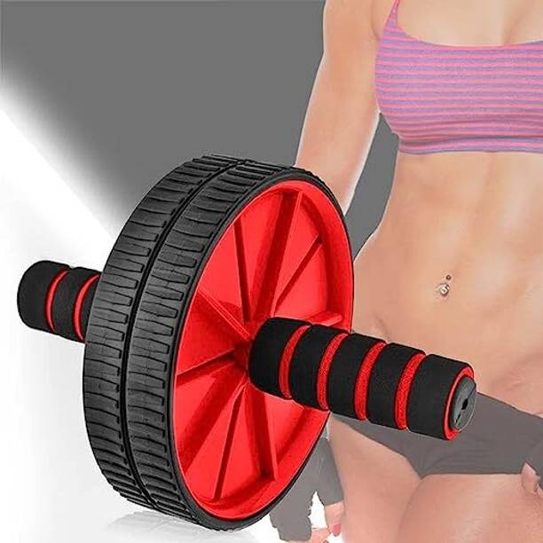 BoldFire Abdominal Double Wheel Ab Roller Gym For Exercise Fitness Equipment Workout एब व्यायाम करने वाला
