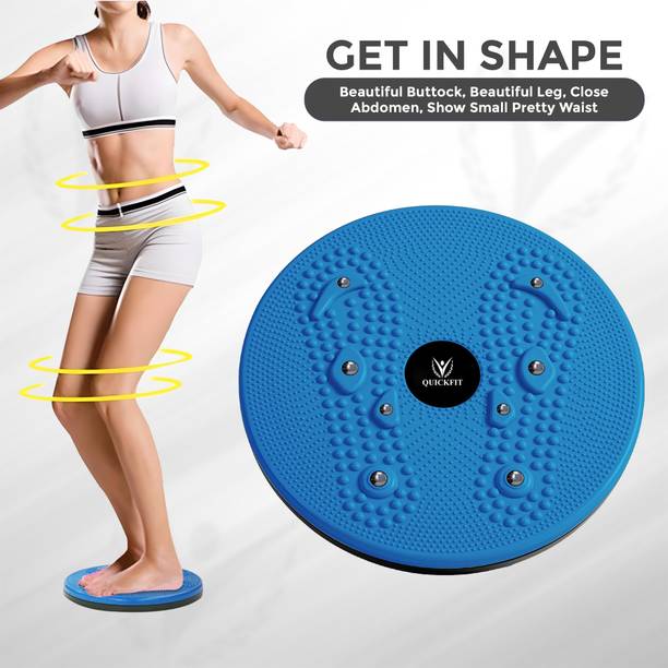 QUICK FIT Core Ab Twister Board for Exercise Waist Twisting Disc,for Slimming & Abdominal एब व्यायाम करने वाला