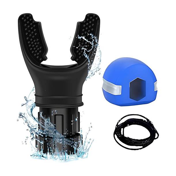 Oxyflow OxyBreeze Breathing Trainer with Jaw Trainer | Enhance Lung Capacity Ab Exerciser