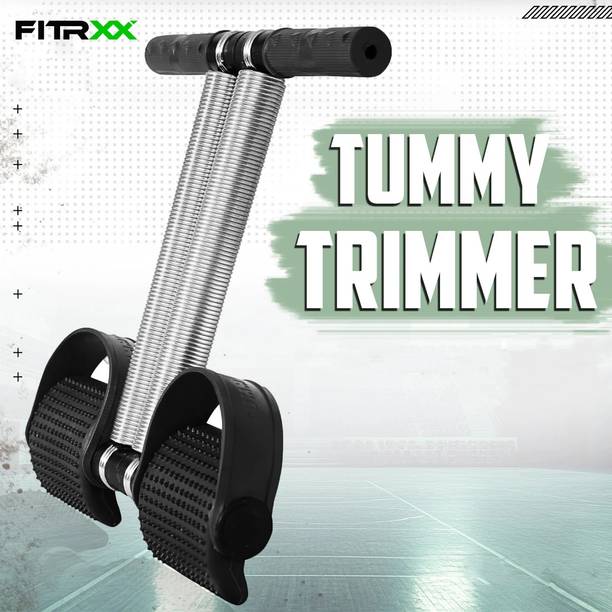 FITRXX Tummy Trimmer for Men Women Double Spring Exercise Equipment waist Machine Gym Ab Exerciser