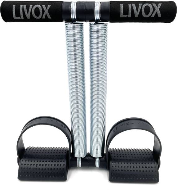 LIVOX Best Quality double Spring Tummy Trimmer Men & Women, Abs Exercise use. एब व्यायाम करने वाला
