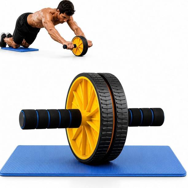 Shopeleven DL6 Sports Solid wheel Roller Ab Exerciser