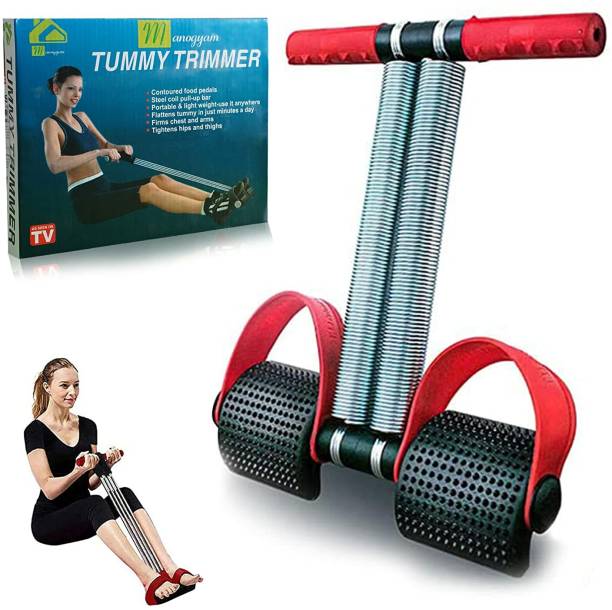 Manogyam Abs Tummy Trimmer With DOUBLE Steel Spring Burn Off Calories & Tone Your Muscles Ab Exerciser