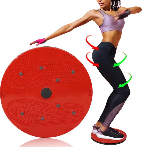 Manogyam 2 in 1 tummy twister cum acupressure mat with magnets for Ab Exerciser