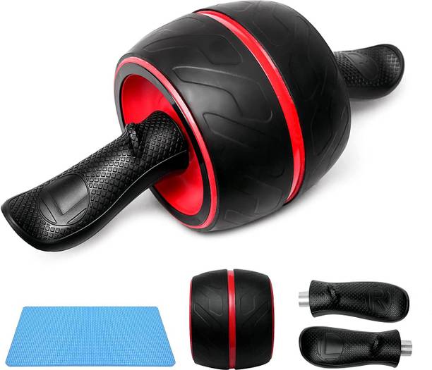 SLOVIC Ab Roller Wheel | For Abdominal & Core Strength | Built In Spring Resistance एब व्यायाम करने वाला