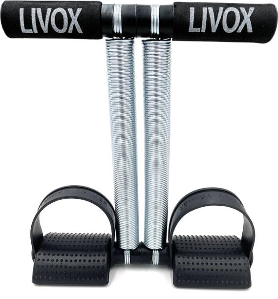 LIVOX Extra High Quality double Spring Tummy Trimmer Men & Women, Abs Exercise एब व्यायाम करने वाला