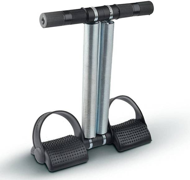 Oddish HIGH QUALITY STEEL DOUBLE SPRING TUMMY TRIMMER BLACK P Ab Exerciser