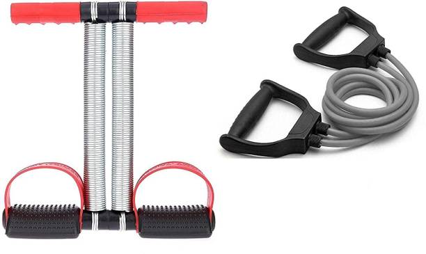 RASCO Red belt with GREY TUBE Ab Exerciser