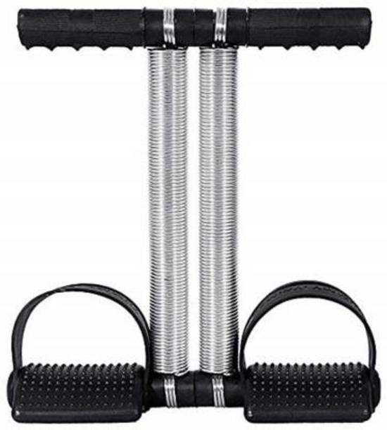 LIVOX Double Spring Combo Tummy Trimmer-Chest Expander for Men and Women Ab Exerciser