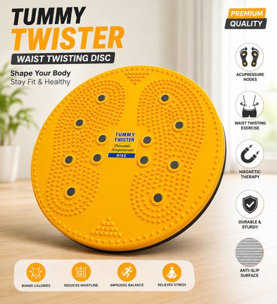 QUVUZ Twister Disc for Weight Loss | Waist Twister 360° Fitness Twisting Board Ab Exerciser
